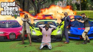 GTA 5  EVERY VILLIAN IN LOS SANTOS ATTACKED FRANKLIN  WEB SERIES മലയാളം 530 [upl. by Nnyla]