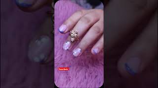 Modelos de uñas en tendencia manicura manicuracombinada nailart [upl. by Eenhpad863]