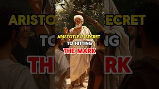 Aim True Aristotle’s Powerful Lesson Stoiclessons Aristoteles Stoicismmotivation [upl. by Rudie]