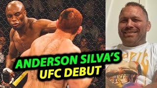 What it was like fighting Anderson Silva in his UFC debut 😲Chris Leben [upl. by Bradman]