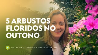 Encantese com 5 ARBUSTOS em Plena Florada no OUTONO [upl. by Eytak]