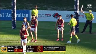 Swan Districts vs Subiaco Lions  Match Highlights [upl. by Ennayt111]