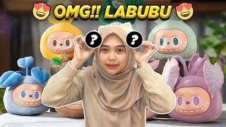 OMG Unboxing LABUBU 15 JUTA RUPIAH kayak Lisa Black Pink [upl. by Azral921]