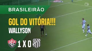 GOL WALLYSON  VITÓRIA X CEARÁ  2005  BRASILEIRÃO 2018 [upl. by Clay]