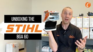 Unboxing the Stihl BGA 60 BatteryPowered Blower [upl. by Coucher]