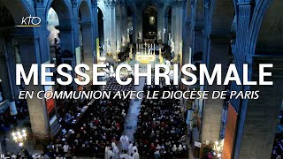 Messe chrismale à SaintSulpice [upl. by Yantruoc]