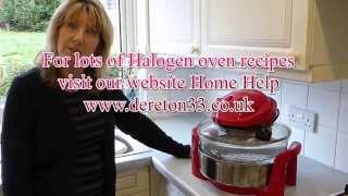 Halogen oven tips when using and storing away after use [upl. by Norvell]