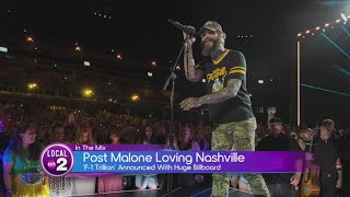 In the Mix Post Malone is loving Nashville [upl. by Terina315]