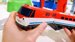 Train Video for Kids Toy Learning with Titipo [upl. by Namlas631]