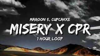 Cupcakke  Misery x CPR 1 Hour Loop Tiktok Song [upl. by Golliner928]