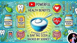 5 Powerful Health Benefits of Baking Soda Backed by Science [upl. by Nimra7]