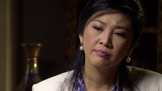 THAI PM YINGLUCK SHINAWATRA INTERVIEW  BBC NEWS [upl. by Elletnuahc]