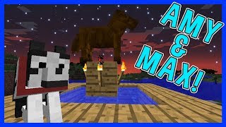 Amy amp Max Ep26 THE MYSTERIOUS ORACLE  Minecraft  Amy Lee33 [upl. by Ahrens]