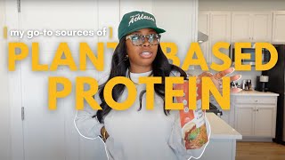 Got protein Here are my favorite plant based vegan protein sources [upl. by Maloney]