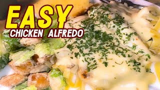 Lets Make EASY Chicken Alfredo [upl. by Halas]