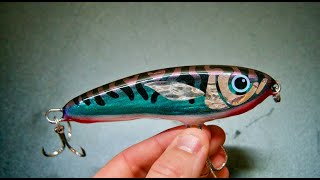 Making SALTWATER Stickbaits for BIG FISH [upl. by Kablesh]