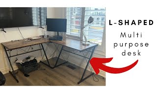 L Shaped Computer desk or Gaming Table [upl. by Filip]