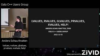 Anders Schau Knatten lvalues rvalues glvalues prvalues xvalues help [upl. by Ineslta770]