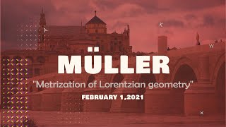 Olaf Müller Metrization of Lorentzian geometry and Lorentzian finiteness theorems [upl. by Tihor]