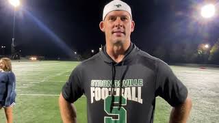 Strongsville Mustangs Head Coach Jason Trusnik Week 6 Postgame Interview [upl. by Amled]