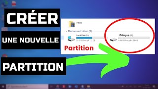 Créer et Formater une Partition de Disque Dur  Afficher les Disques Masqués [upl. by Aened526]