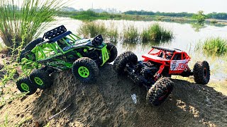 RC Rock Crawler Comparison  RC 4x4 vs 6x6  Remote Control Rock Crawler [upl. by Zimmerman536]