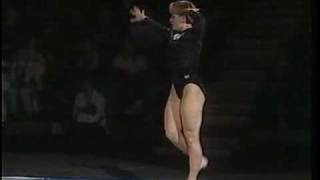 Dominique Dawes 1996 Olympics Event Finals Floor [upl. by Amiarom897]