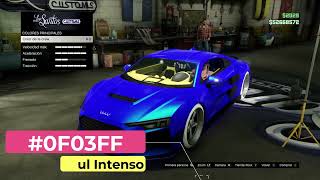 💎Top 5💎 Los Mejores Colores de Crew Gta 5 Online Codigos Negro Puro y Mas Increibles Colores Mod [upl. by Angelika]