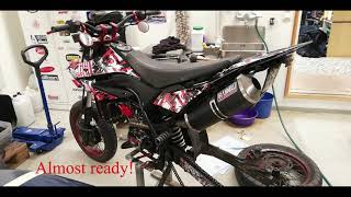 Yamaha wr 180cc project [upl. by Swope]