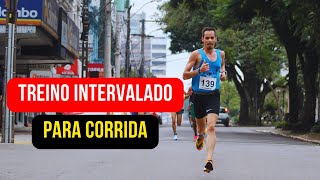 TREINO INTERVALADO PARA CORRIDA [upl. by Lemra]