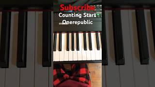 Counting Stars easy Piano Tutorial countingstars countingstarsonerepublic easypianotutorial [upl. by Valenta85]