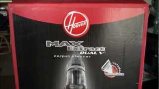 Hoover MAXExtract SteamVac Dual V Extractor Unboxing amp Review [upl. by Netsreik]