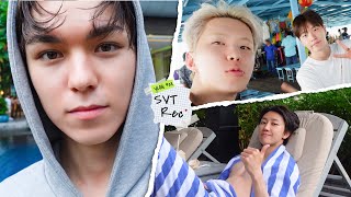 SVT Record 즐거운 태국 OFF DAY  수영하세요 여러분🏊‍♂️  웰컴 투 꼬란 섬🏝️ 28 [upl. by Ahsilam]