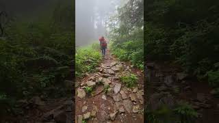 Miranjani top trek  Dagri bangla  nature waterfall viralshorts advanture funny [upl. by Annahtur]