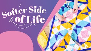 Softer Side of Life NEW Threaders quilted bag templates 12 July 2024 [upl. by Llerref]