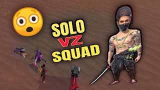 CEPCILL BERCANDA NYOBA SOLO VZ SQUAD  GARENA FREE FIRE [upl. by Aowda]