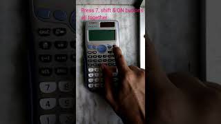 Test for originality and any fault in Casio fx991ES PLUS scientific calculator [upl. by Tsenre]