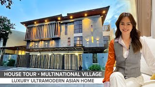 House Tour 101 • Inside a Luxurious Ultramodern Asian Home in Multinational Village • Smarthome [upl. by Copland]