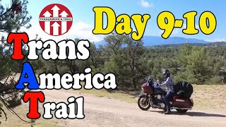 Day 9 Trans America Trail Motorcycle Adventure [upl. by Ahsiled]