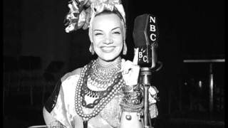 Adolfo Cruz entrevista Carmen Miranda  Agosto de 1953 [upl. by Adnirol]