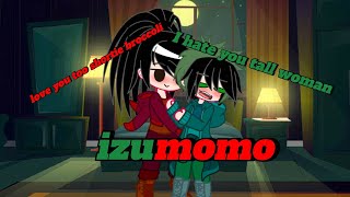 guess whos coming to give you kisses mememyheroacademia izumomo gacha club my au [upl. by Ramu240]