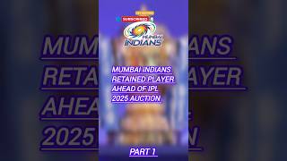 Ipl retained players ahead of ipl 2025 part 1 ipl ipl2024 rcb mumbaiindians viralshorts csk [upl. by Laet]