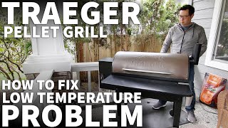 Traeger Temperature Problems  How to Troubleshoot and Fix Traeger Low Temperature Issues [upl. by Aiek560]