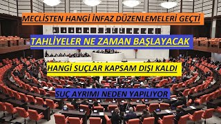 Af Meclisten Geçti infazdüzenlemesi cezaindirimi genelaf af ehliyetaffı ensonhaber afhaber [upl. by Nemlaz]