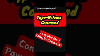 Shortcut command tricks to check mac address in windows PC llshortfeed shorts [upl. by Iegres]