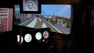 Driving a Metra train simulator part 1 [upl. by Jeffie589]