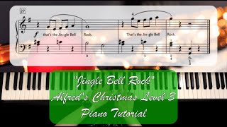 Jingle Bell Rock  EASY Piano Tutorial [upl. by Yssim323]