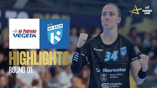 RK Podravka Vegeta 🆚 Krim Mercator Ljubljana  Round 1  EHF Champions League Women 202425 [upl. by Lavern317]