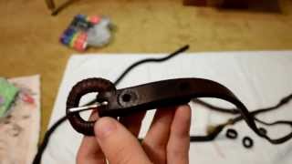 How to put a bridle together part 2 Browband Furity Knot Included [upl. by Moll831]