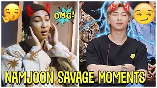 BTS Namjoon Savage Moments [upl. by Aileek]